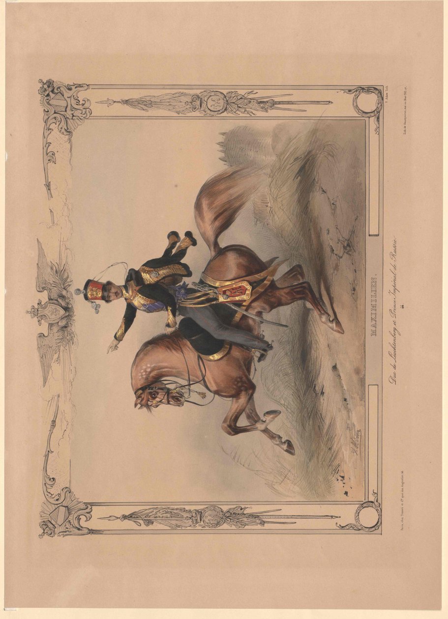 Maksymilian książę Leuchtenberg autorstwa Artist Unknown