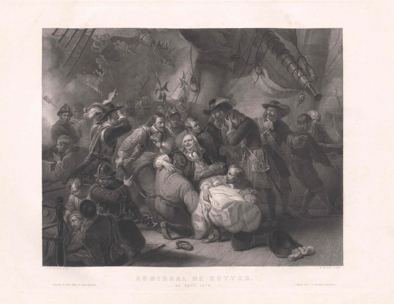 Michiel Adriaanszoon Ruyter autorstwa Artist Unknown