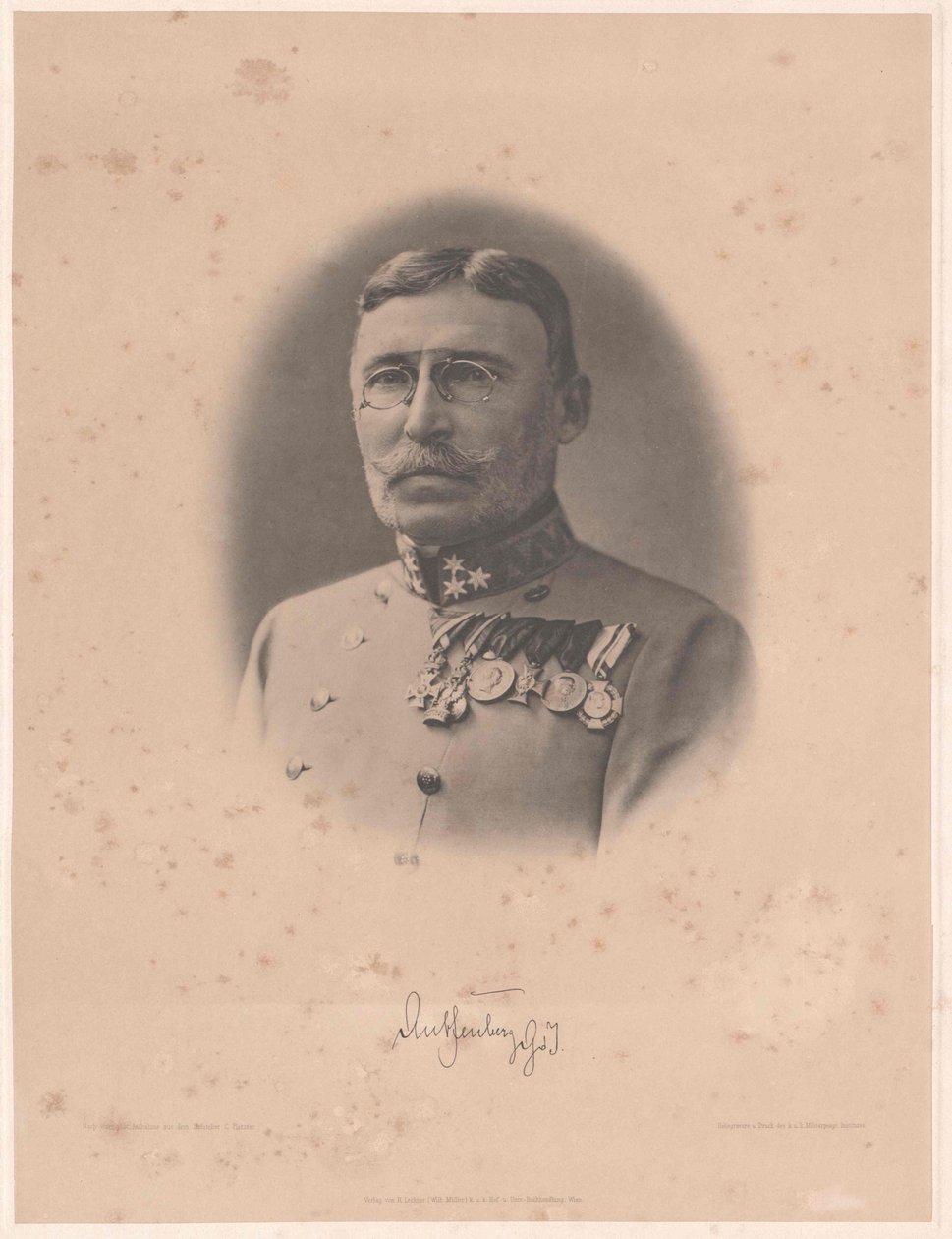 Moritz Baron Auffenberg z Komar007700000000 autorstwa Artist Unknown