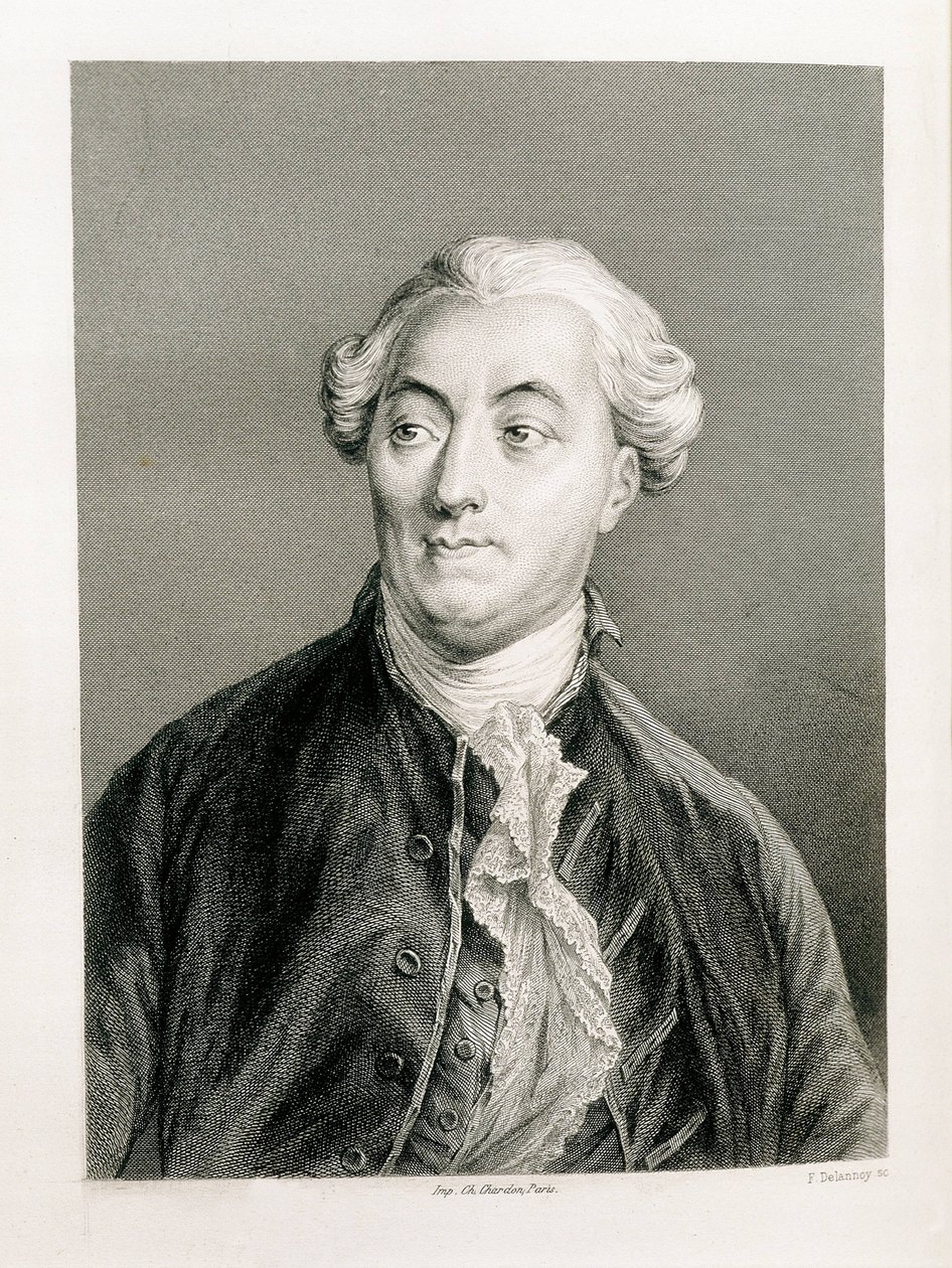 NECKER, Jacques (1732-1804). Szwajcarski finansista i mąż stanu w służbie Francji. Rycina (1883). Litografia. HISZPANIA. KATALONIA. Barcelona. Biblioteca de Catalunya (Biblioteka Narodowa Katalonii) autorstwa Artist Unknown