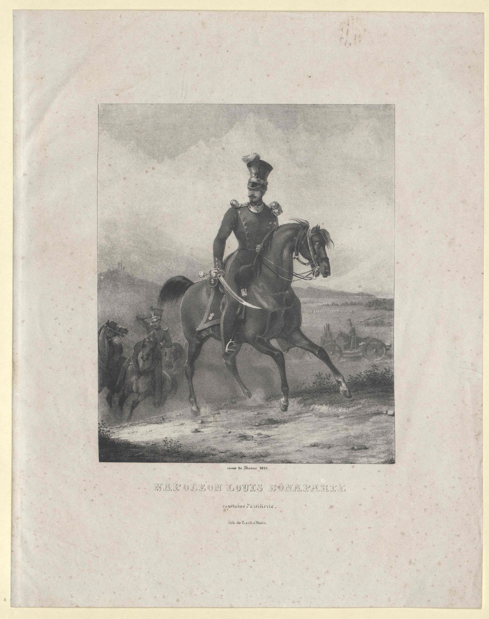 Napoleon III cesarz Francuzów, autorstwa Artist Unknown