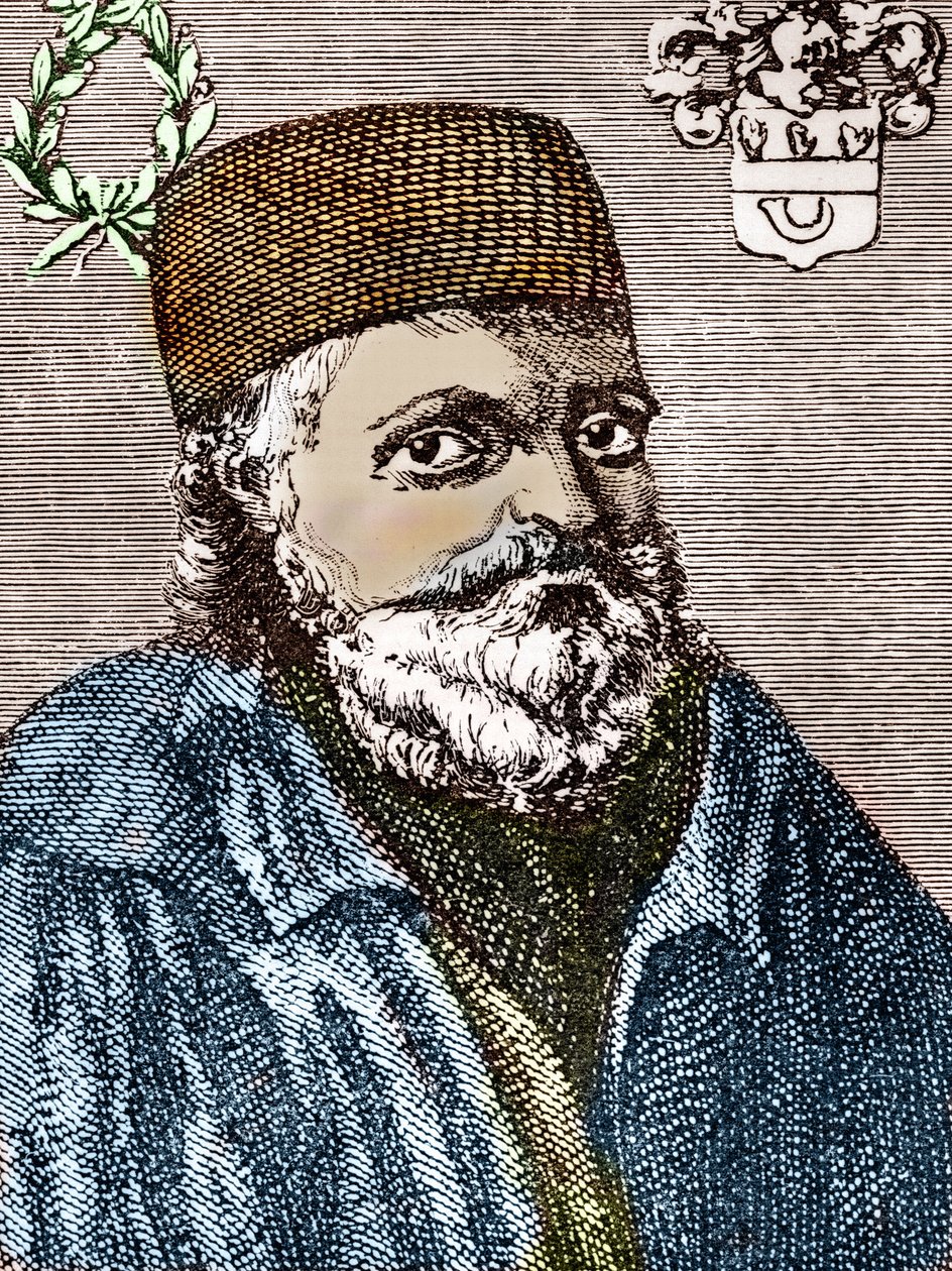 Nicolas Flamel (rycina) autorstwa Artist Unknown