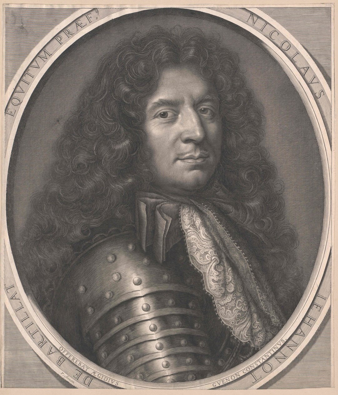 Nicolas Jehannot de Bartillat (druk) autorstwa Artist Unknown