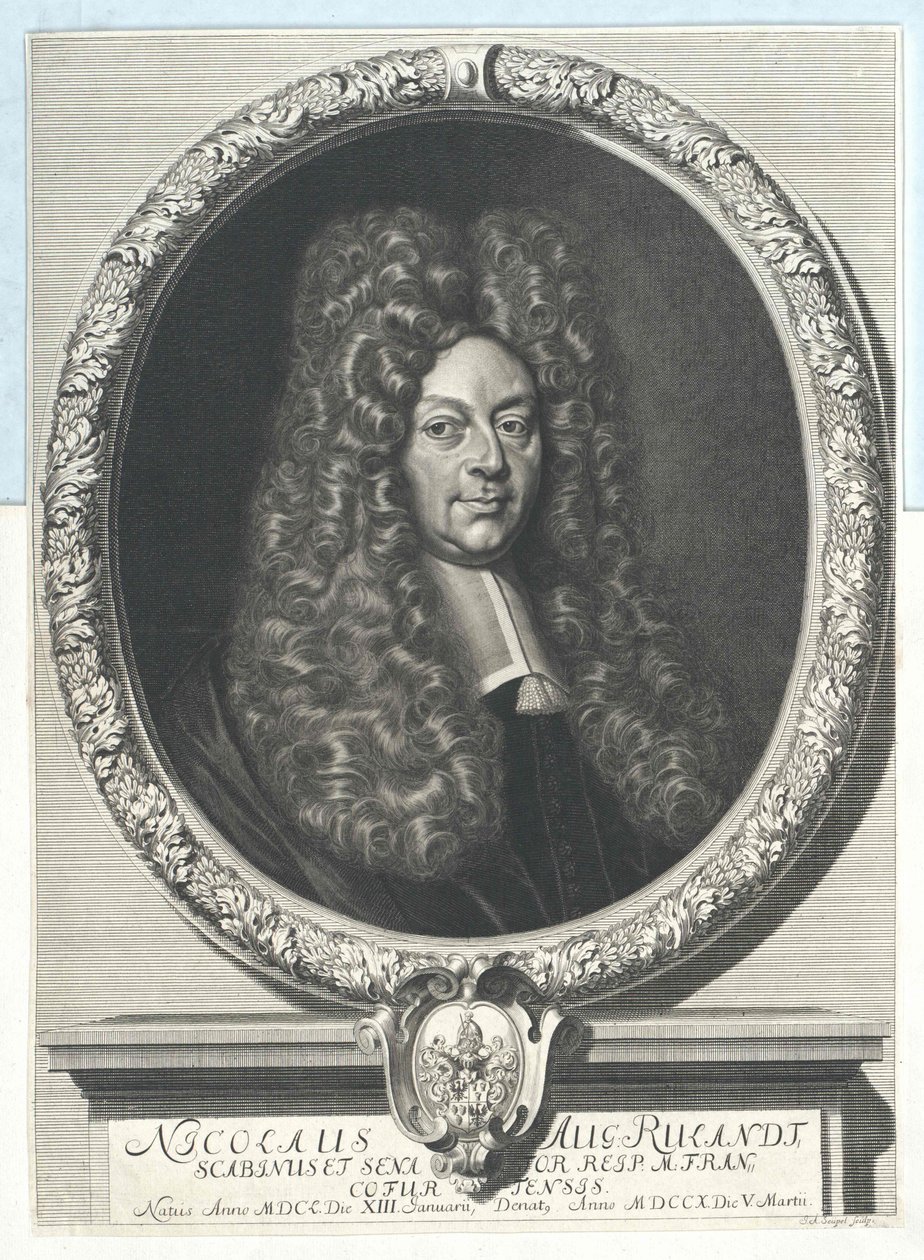 Nicolaus August Ruland autorstwa Artist Unknown
