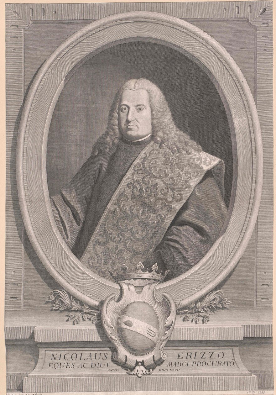 Nicolo Erizzo autorstwa Artist Unknown