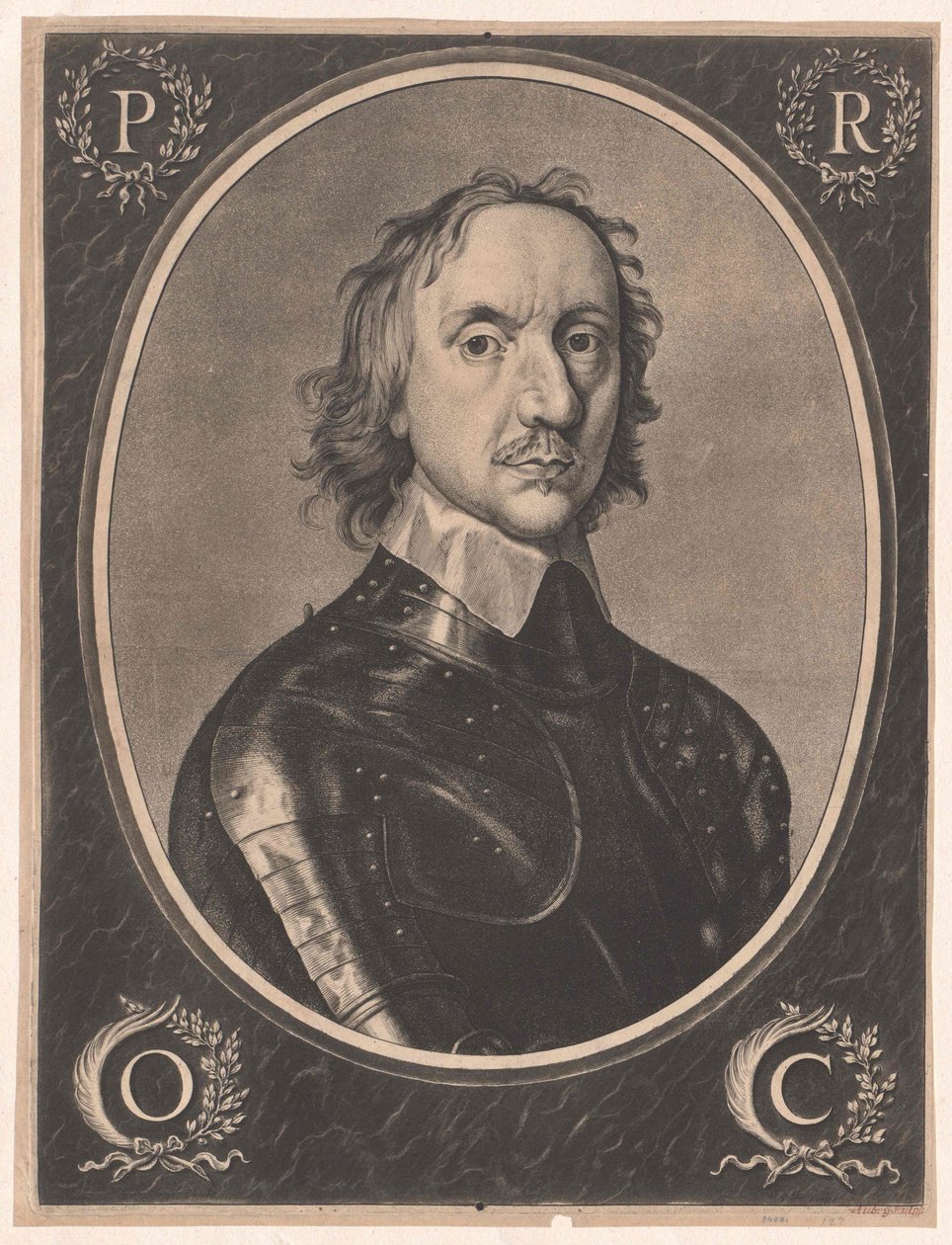 Oliver Cromwell autorstwa Artist Unknown