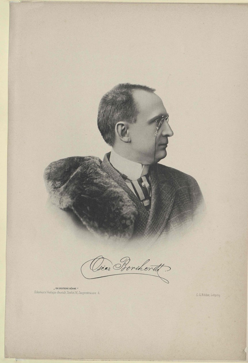 Oskar Borcherdt autorstwa Artist Unknown