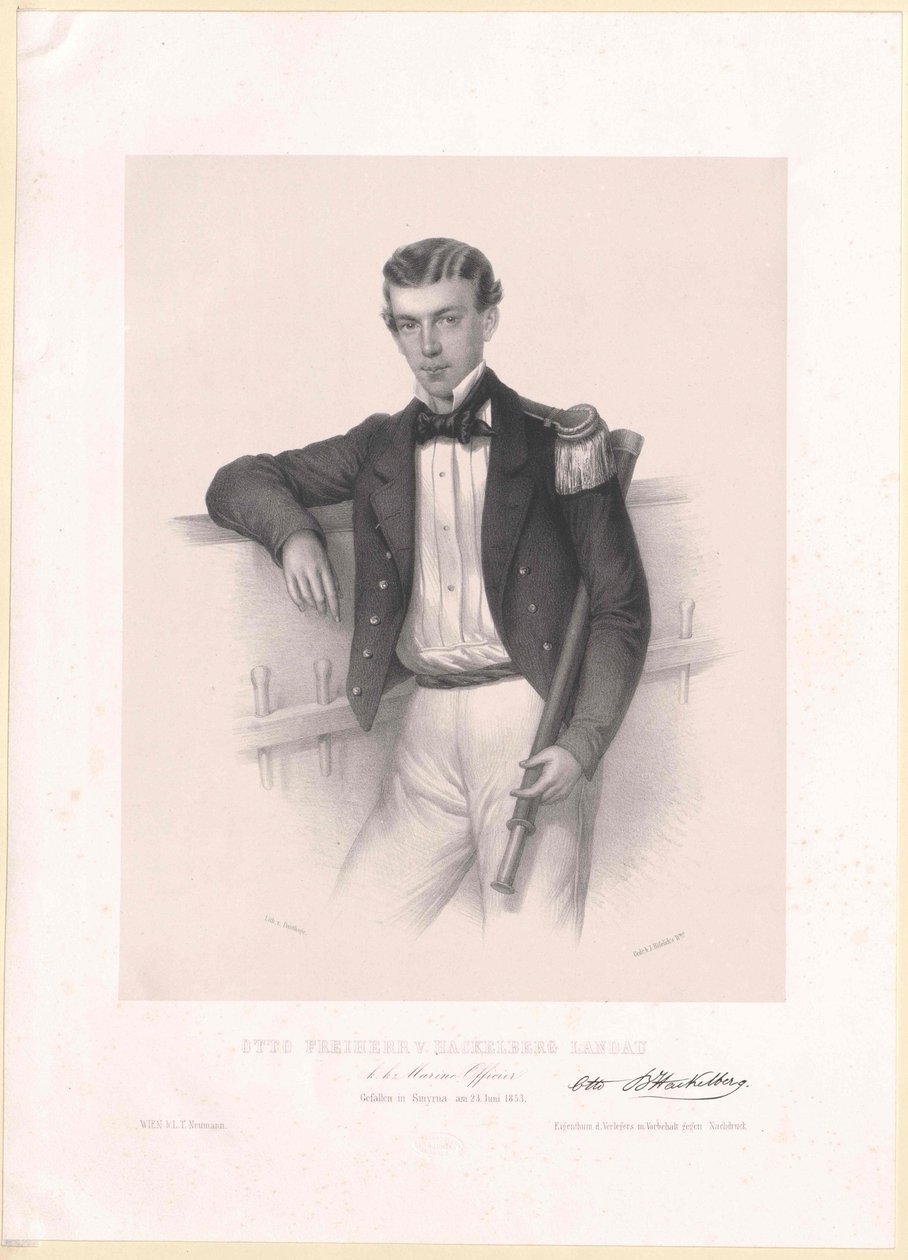 Otto baron Hackelberg-Landau do Hoechenberg autorstwa Artist Unknown