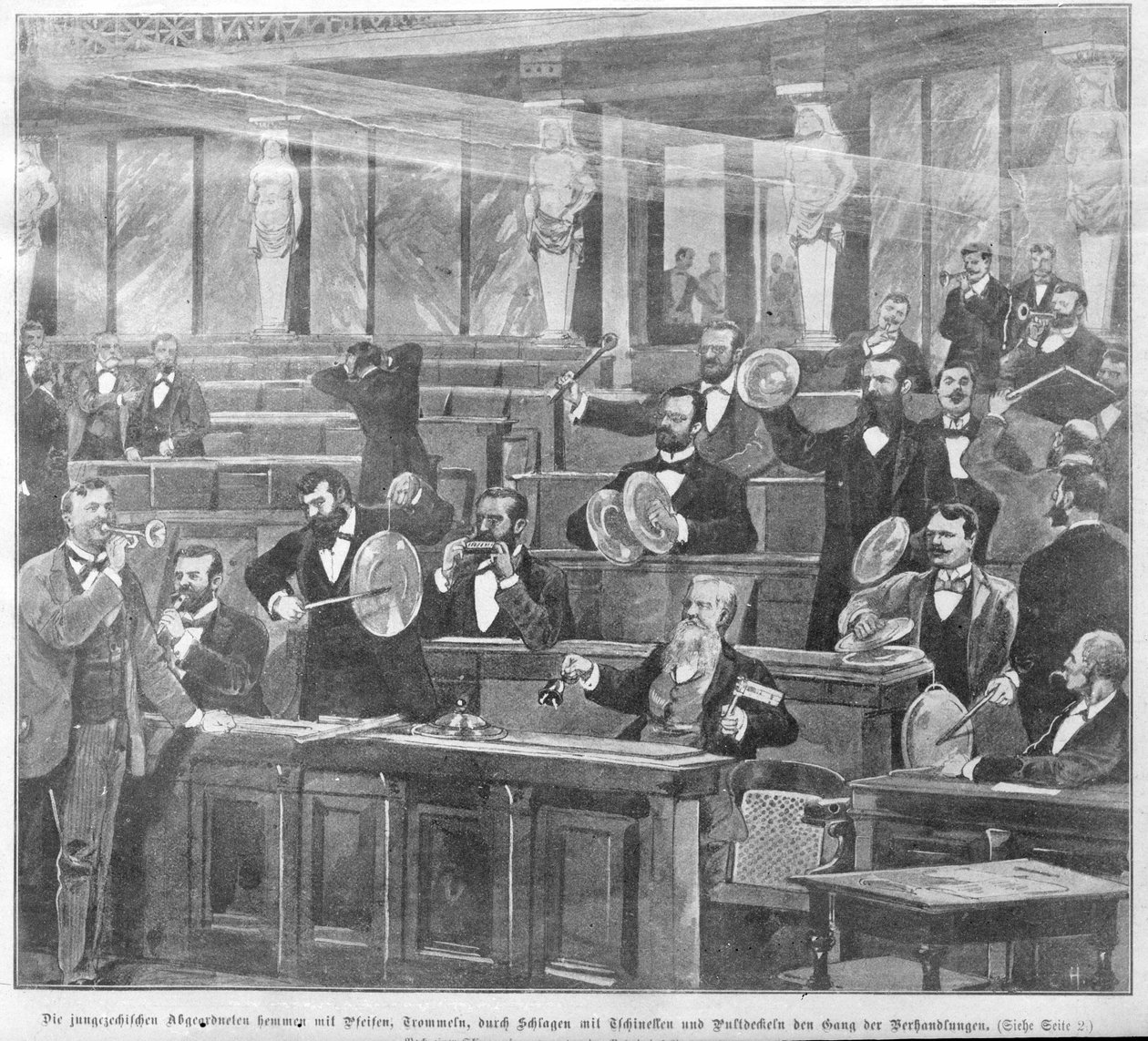 Parlament autorstwa Artist Unknown