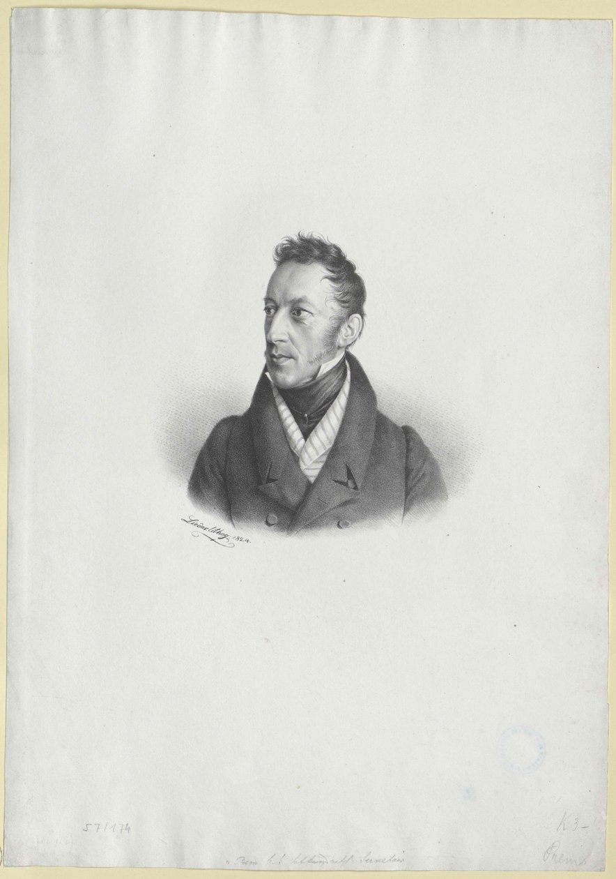 Paul von Prean-Zalauzen autorstwa Artist Unknown