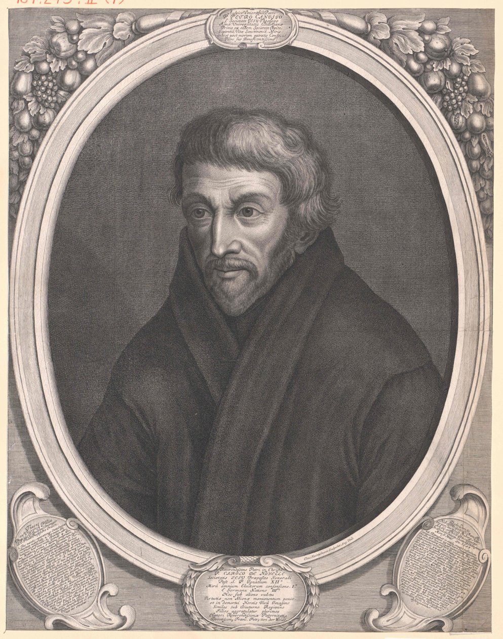 Piotr Kanizjusz autorstwa Artist Unknown
