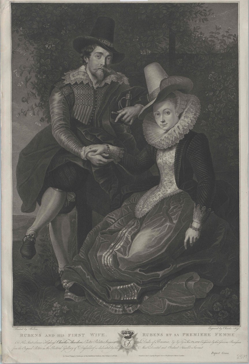Peter Paul Rubens autorstwa Artist Unknown