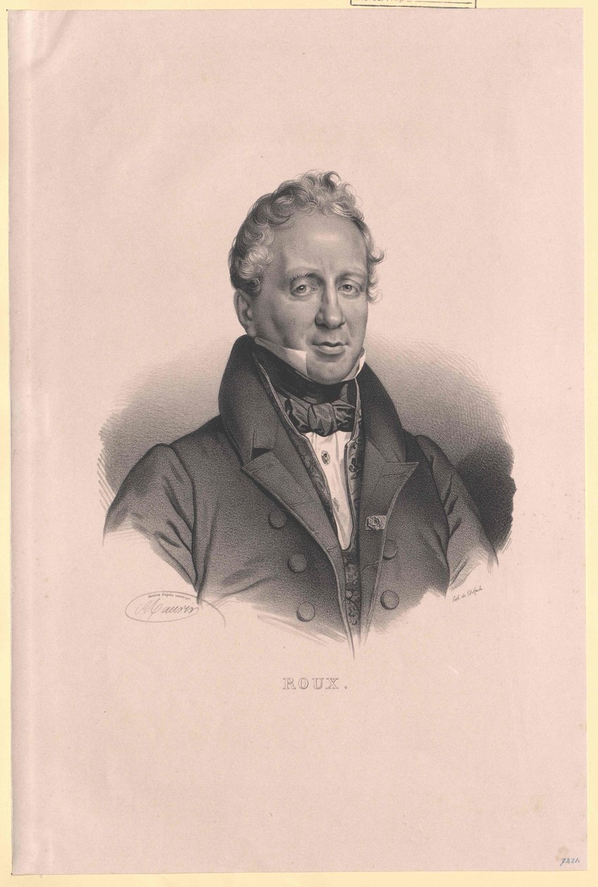 Philibert-Joseph Roux autorstwa Artist Unknown