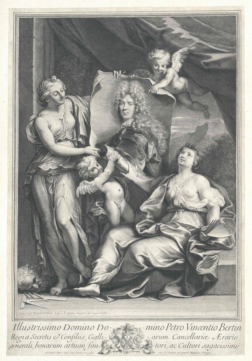 Pierre-Vincent Bertin autorstwa Artist Unknown