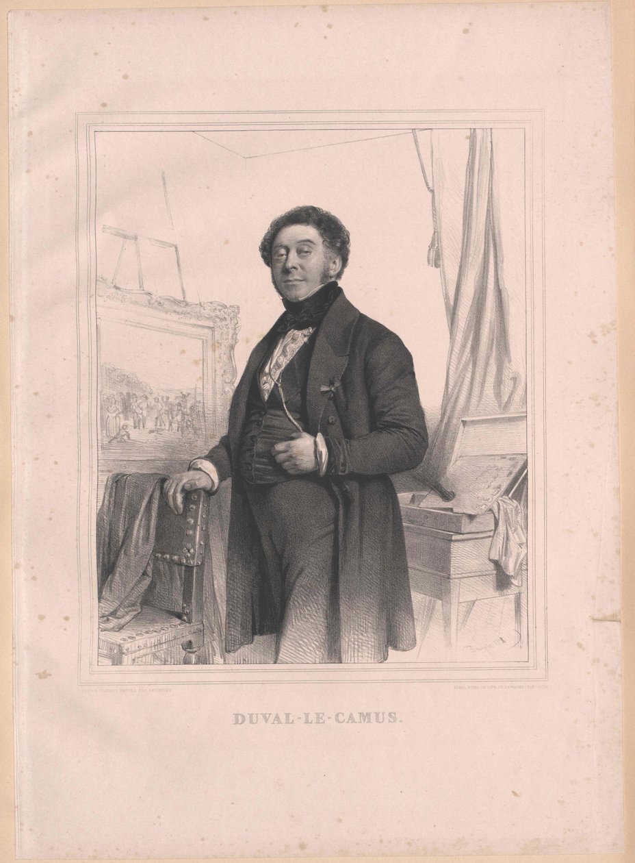 Pierre Duval Le Camus autorstwa Artist Unknown