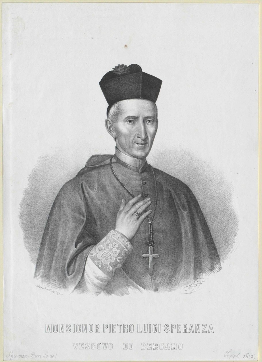 Pietro Luigi Speranza autorstwa Artist Unknown
