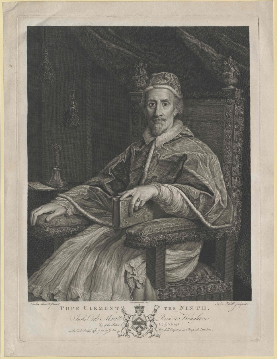 Papież Klemens IX autorstwa Artist Unknown