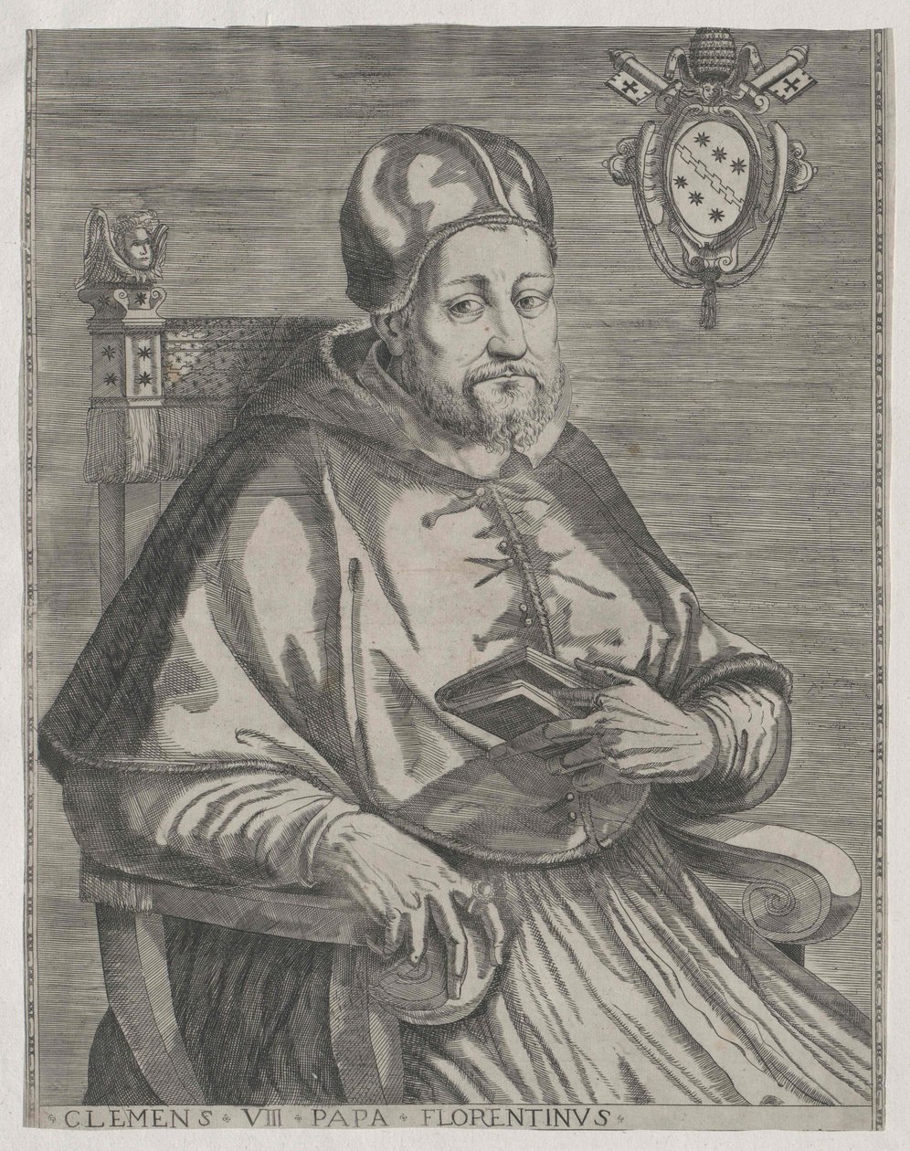 Papież Klemens VIII autorstwa Artist Unknown