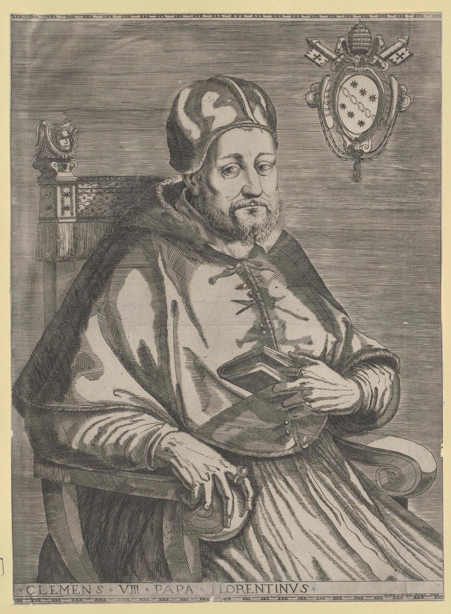 Papież Klemens VIII autorstwa Artist Unknown