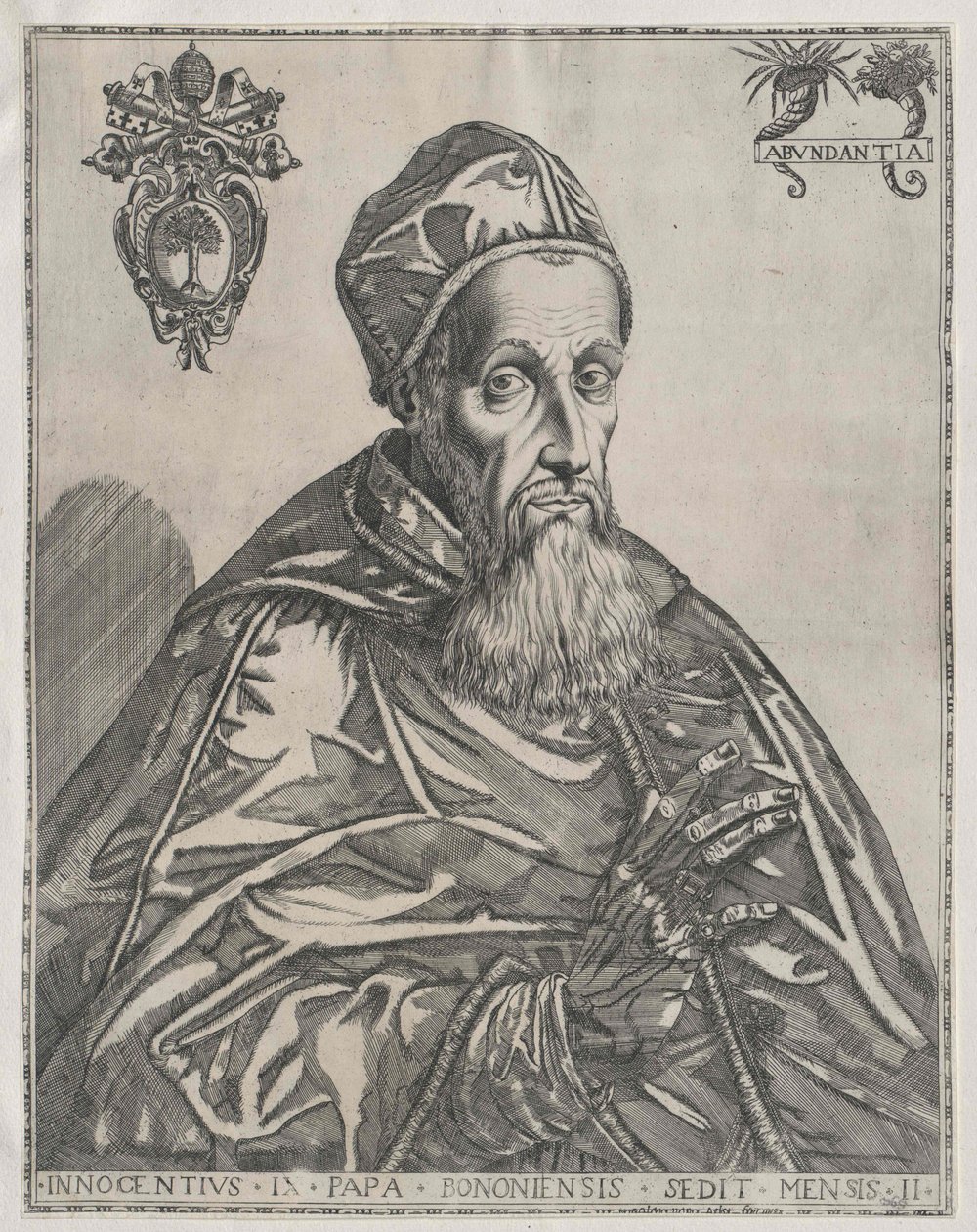 Papież Innocenty IX autorstwa Artist Unknown