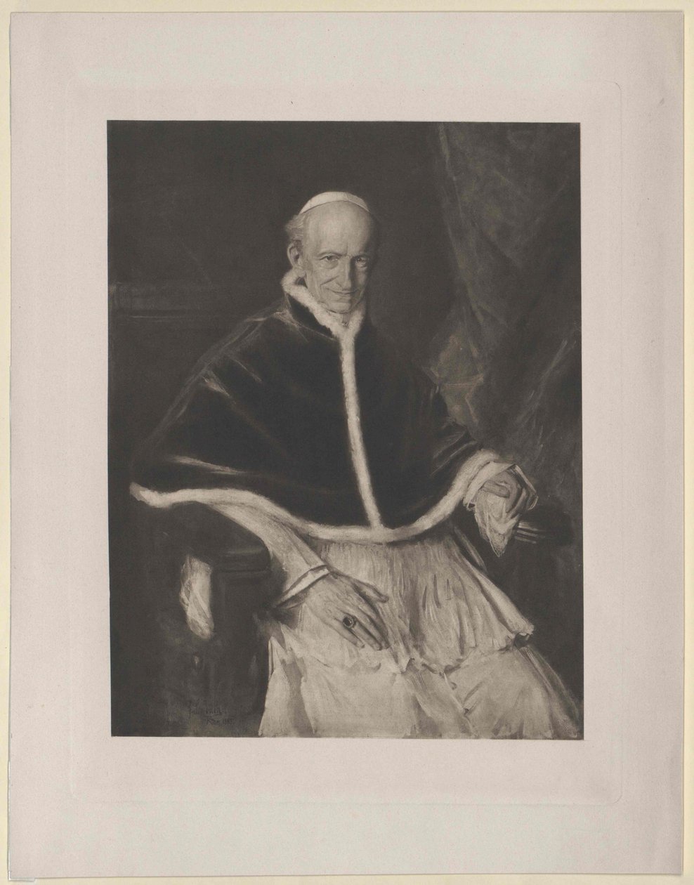 Papież Leon XIII autorstwa Artist Unknown
