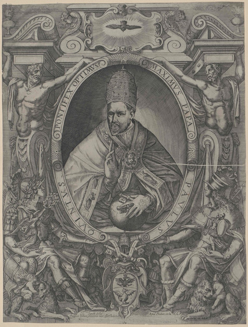 Papież Paweł V. autorstwa Artist Unknown