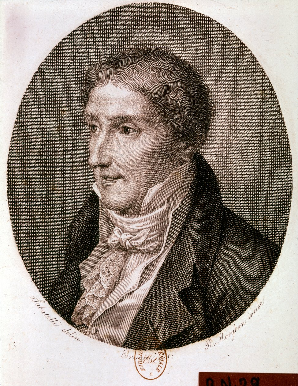 Portret Alessandro Volty (rycina) autorstwa Artist Unknown