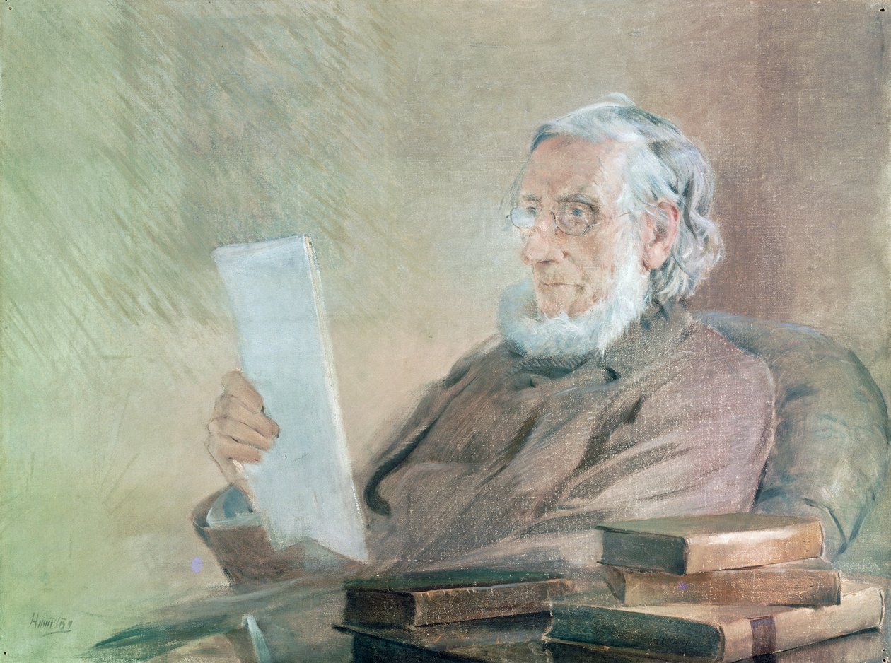 Portret Johna Tyndalla (Leighlin Bridge autorstwa Artist Unknown