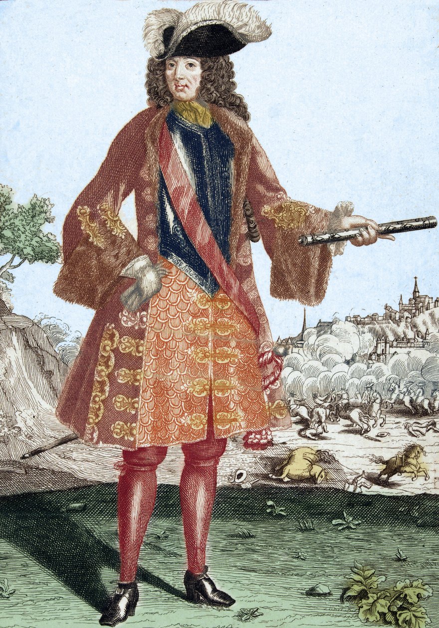 Portret marszałka Francois de Neufville, księcia Villeroy - Francois de Neufville de Villeroy autorstwa Artist Unknown