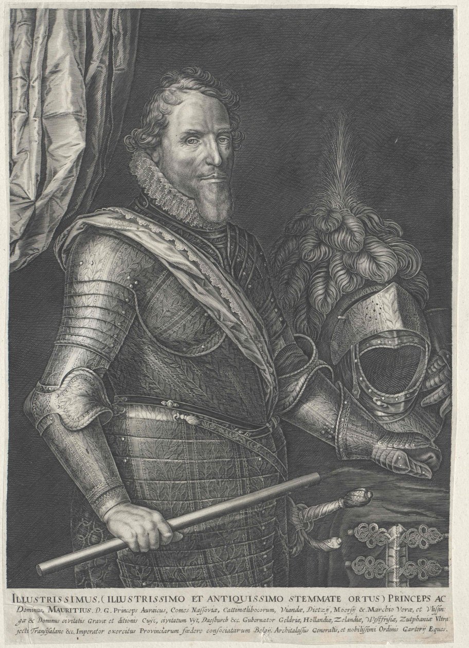 Książę Orange Moritz autorstwa Artist Unknown