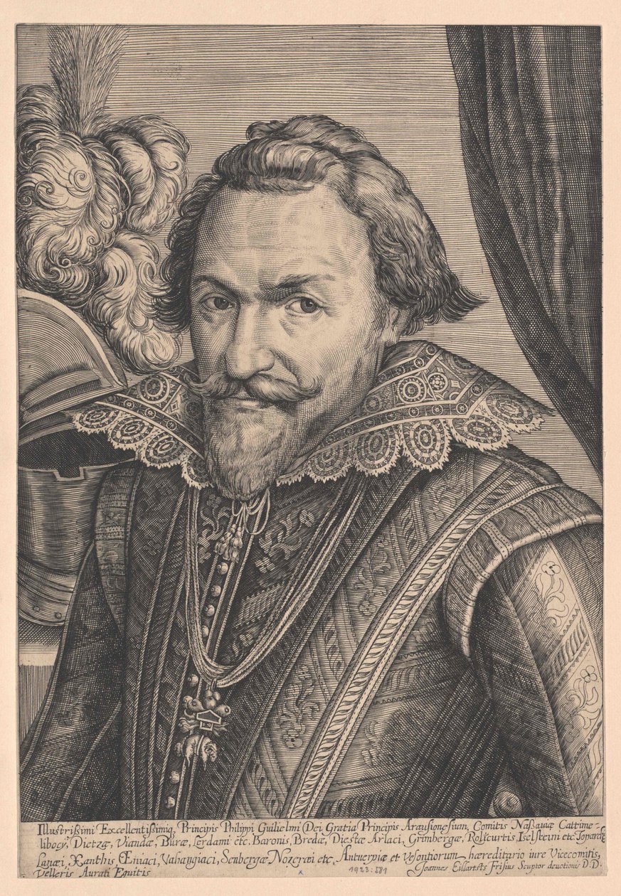 Książę Oranii Philipp Wilhelm autorstwa Artist Unknown
