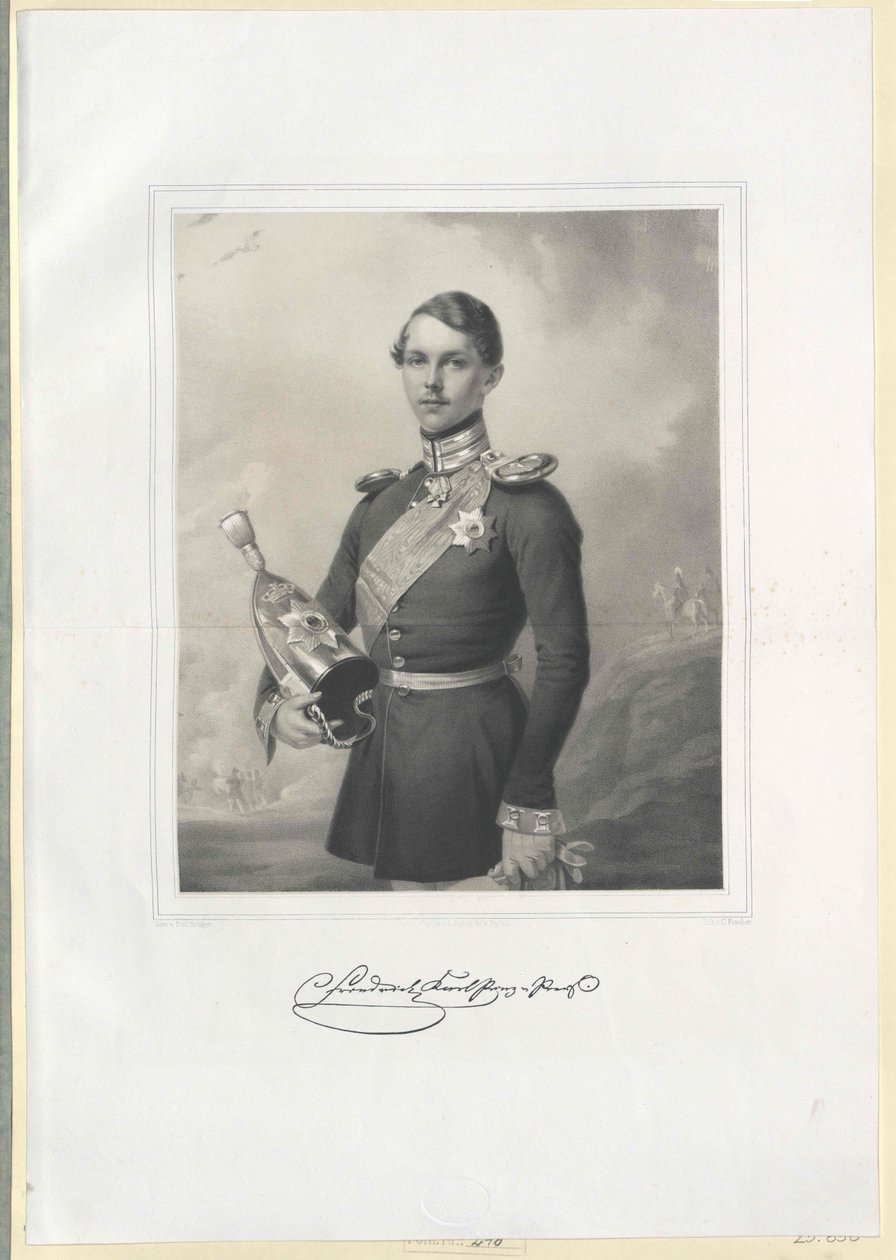 Książę Prus Karl autorstwa Artist Unknown