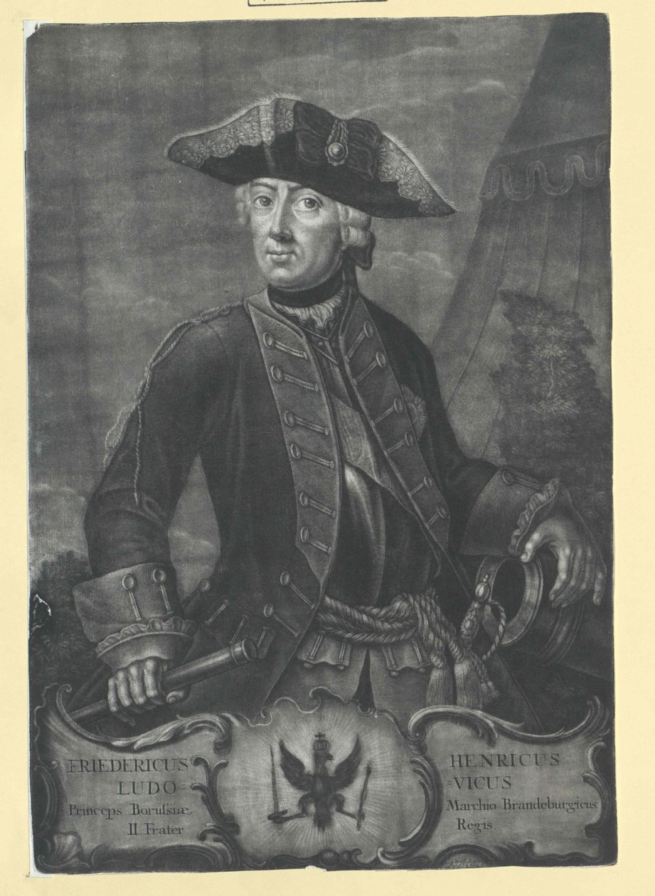 Książę Henryk Pruski autorstwa Artist Unknown