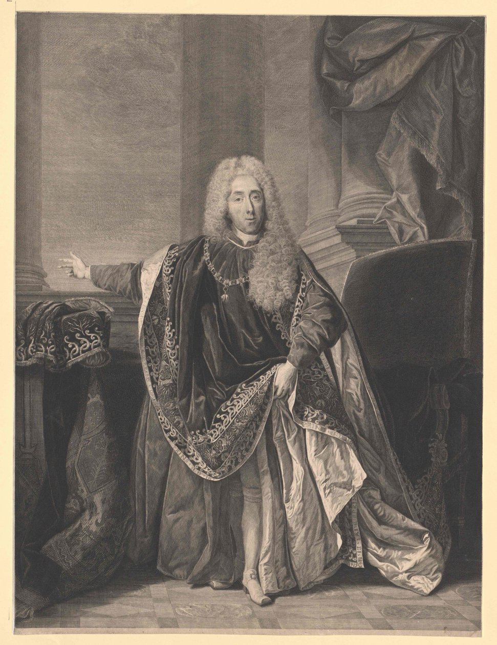 Prince of Savoy Carignan Eugene autorstwa Artist Unknown
