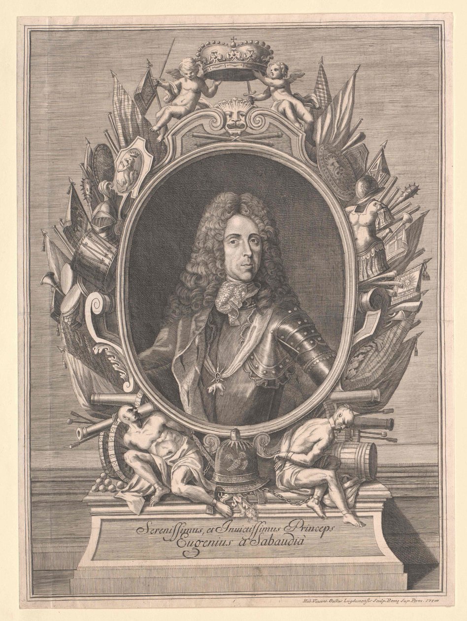 Prince of Savoy Carignan Eugene autorstwa Artist Unknown