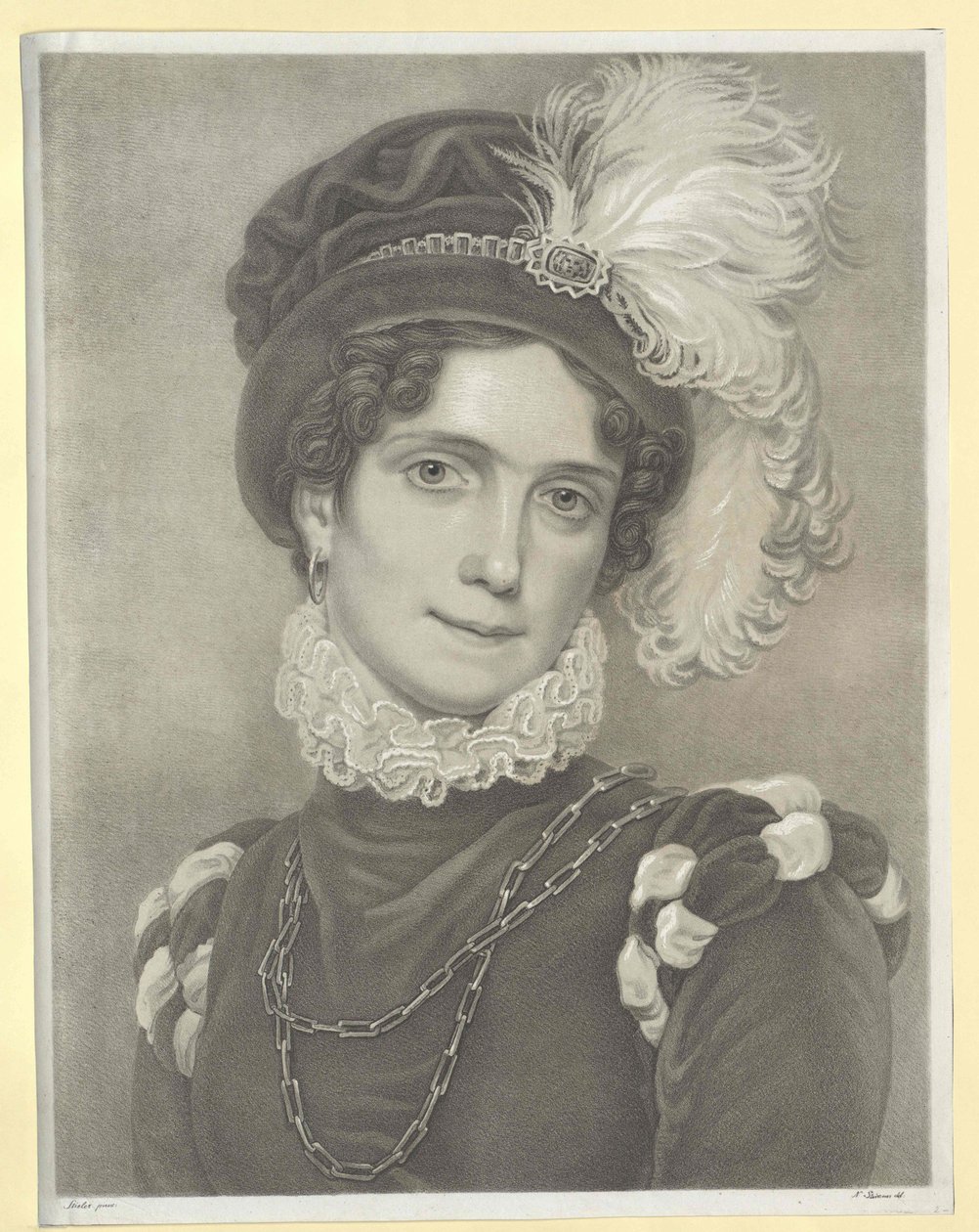 Księżniczka Badenii Karolina autorstwa Artist Unknown