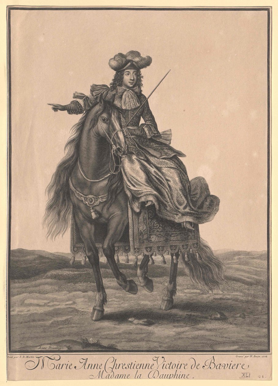 Księżniczka Bawarii Maria Anna autorstwa Artist Unknown