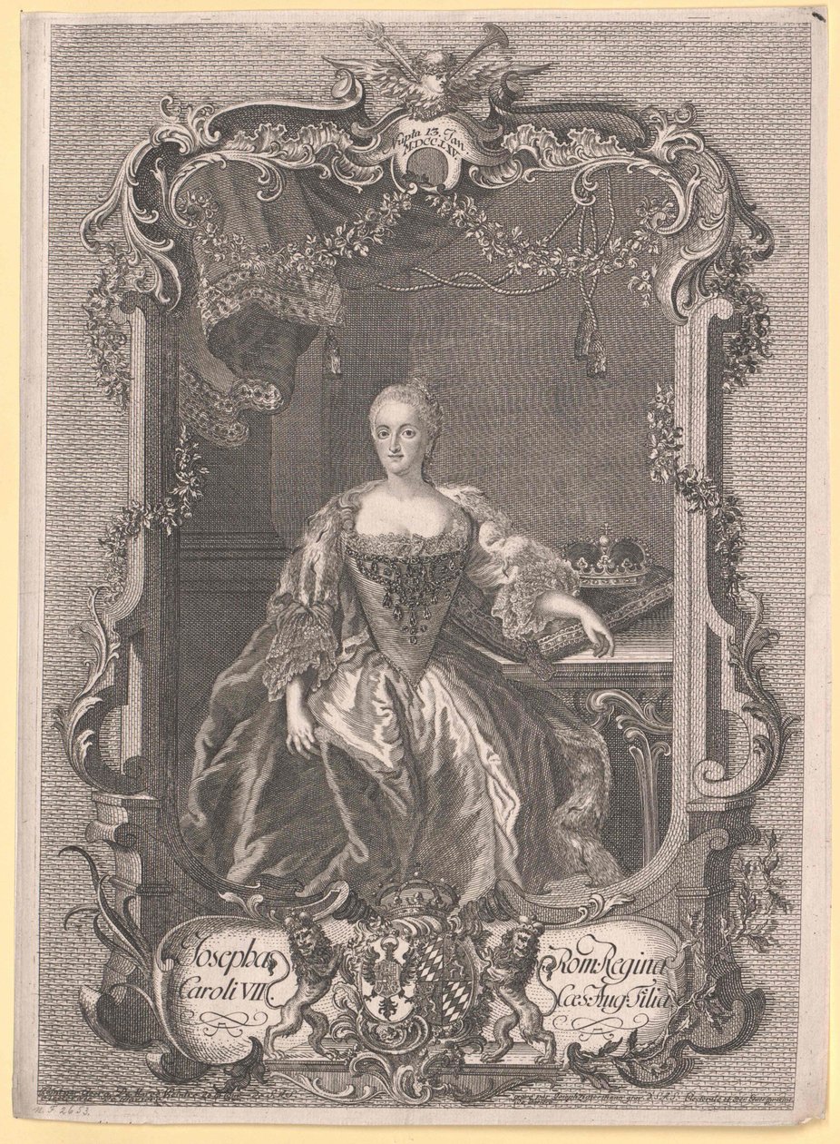 Księżniczka Bawarii Maria Józefa autorstwa Artist Unknown