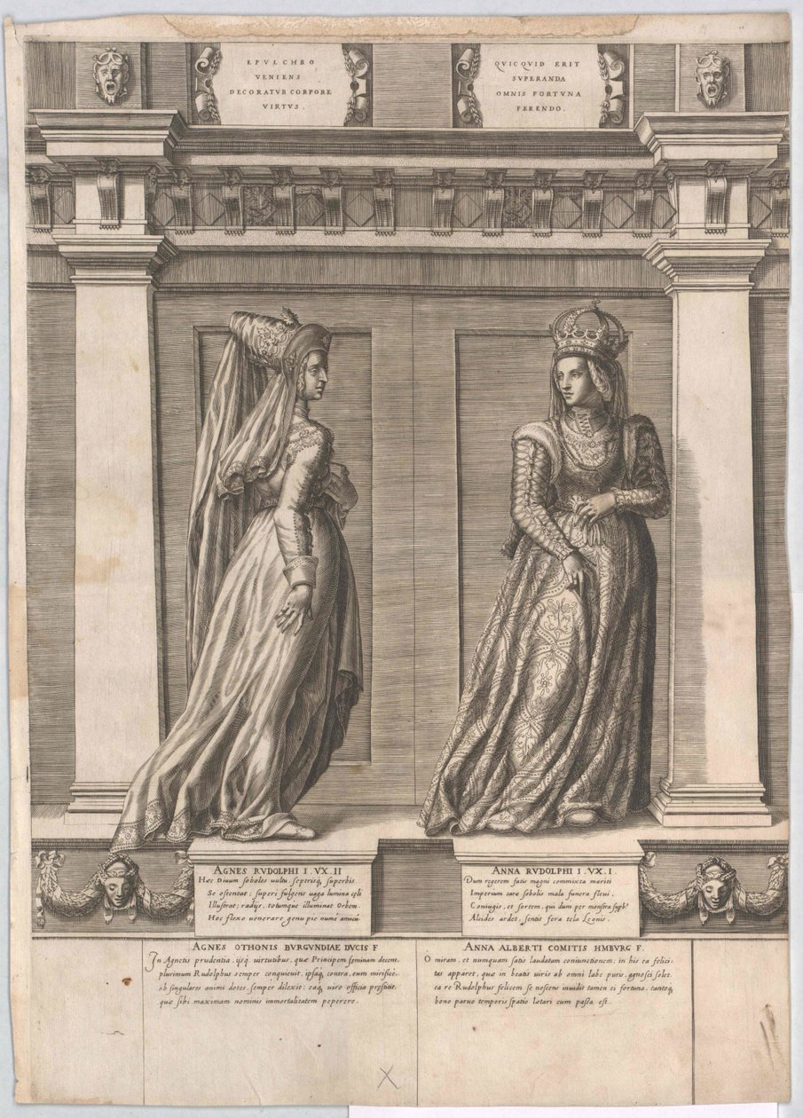 Księżniczka Burgundii Agnieszka autorstwa Artist Unknown