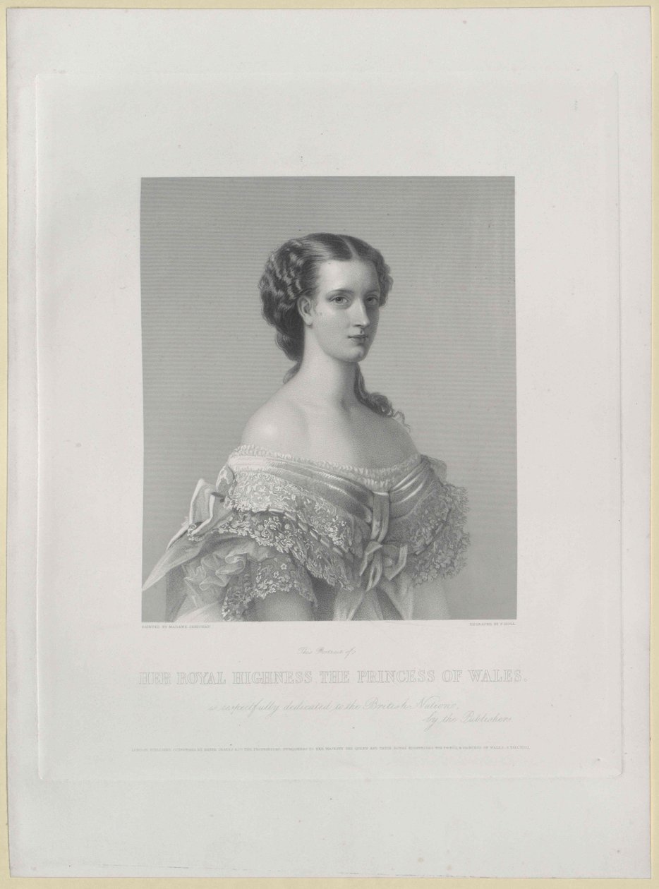 Księżniczka Danii Aleksandra autorstwa Artist Unknown