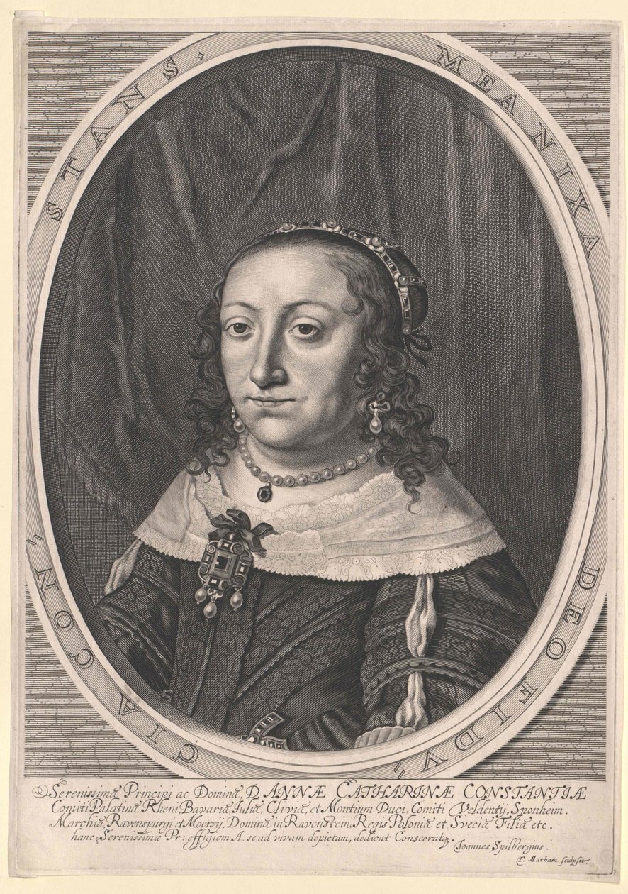Księżniczka Polski Anna Katarzyna Konstancja autorstwa Artist Unknown
