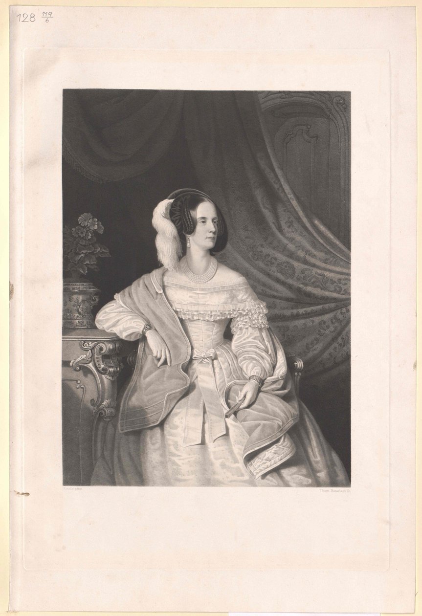 Księżniczka Sabaudii-Sardynii Maria Anna autorstwa Artist Unknown