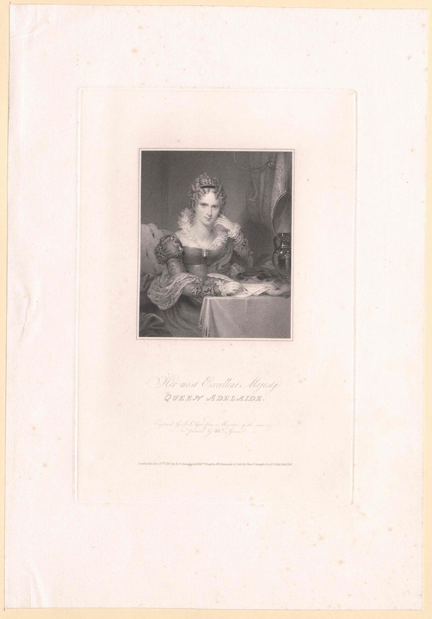 Księżniczka Saksonii-Meiningen Adelajda autorstwa Artist Unknown