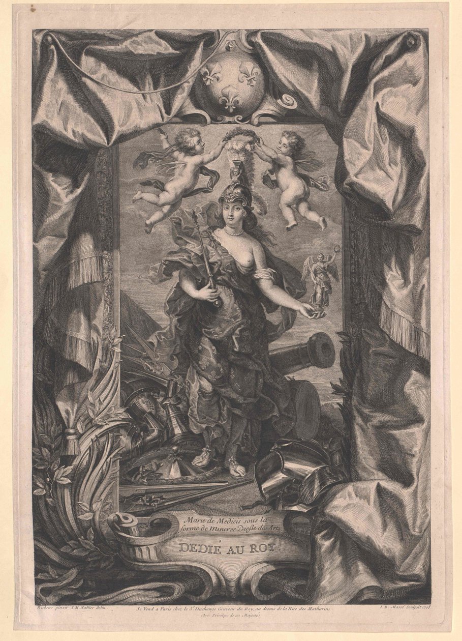 Księżniczka Toskanii Maria de "Medici autorstwa Artist Unknown