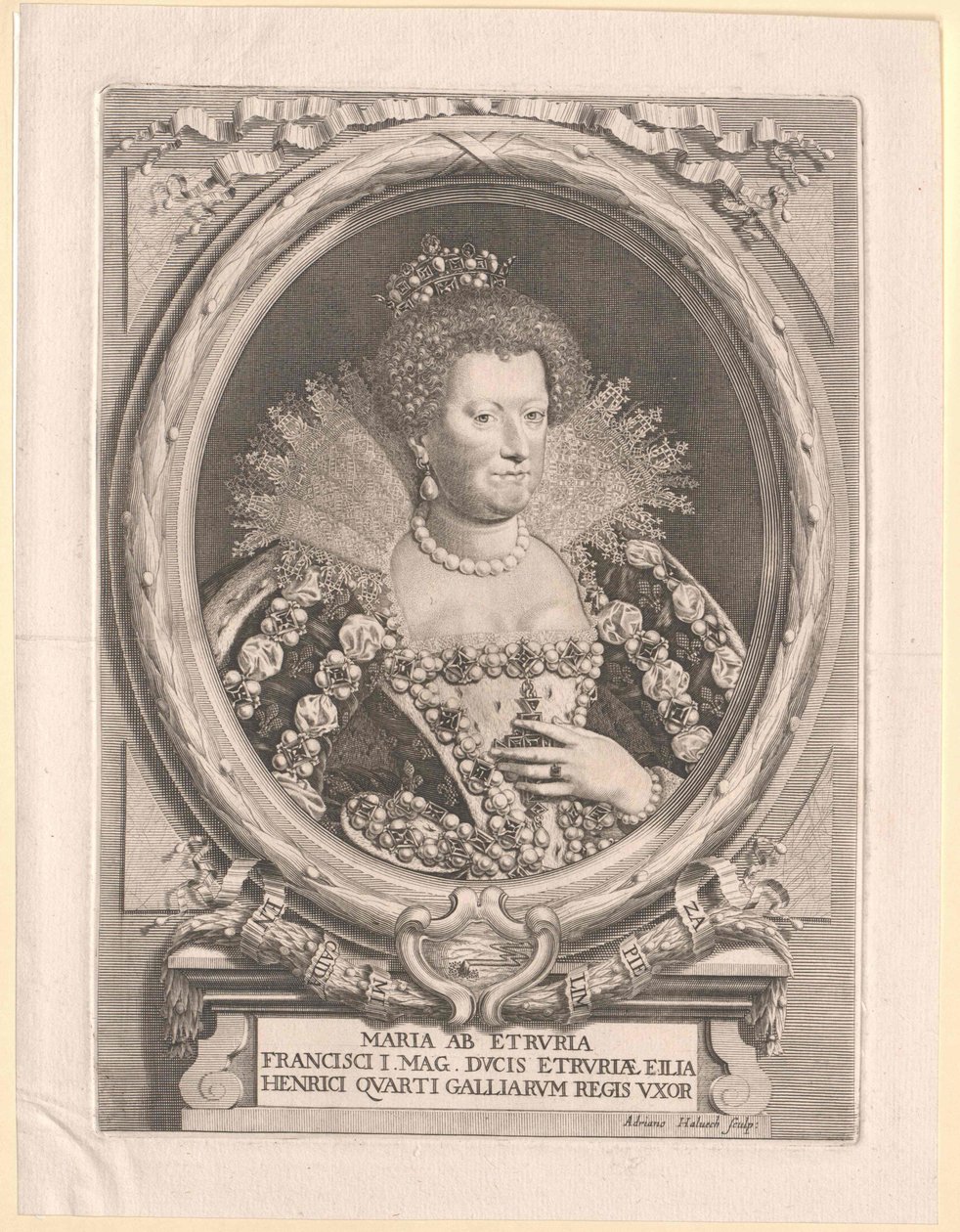 Księżniczka Toskanii Maria de "Medici autorstwa Artist Unknown