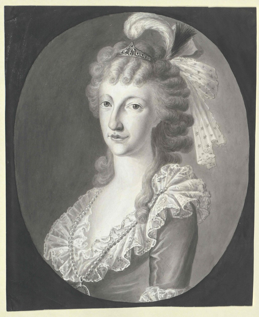 Księżniczka Obojga Sycylii Maria Teresa (druk) autorstwa Artist Unknown