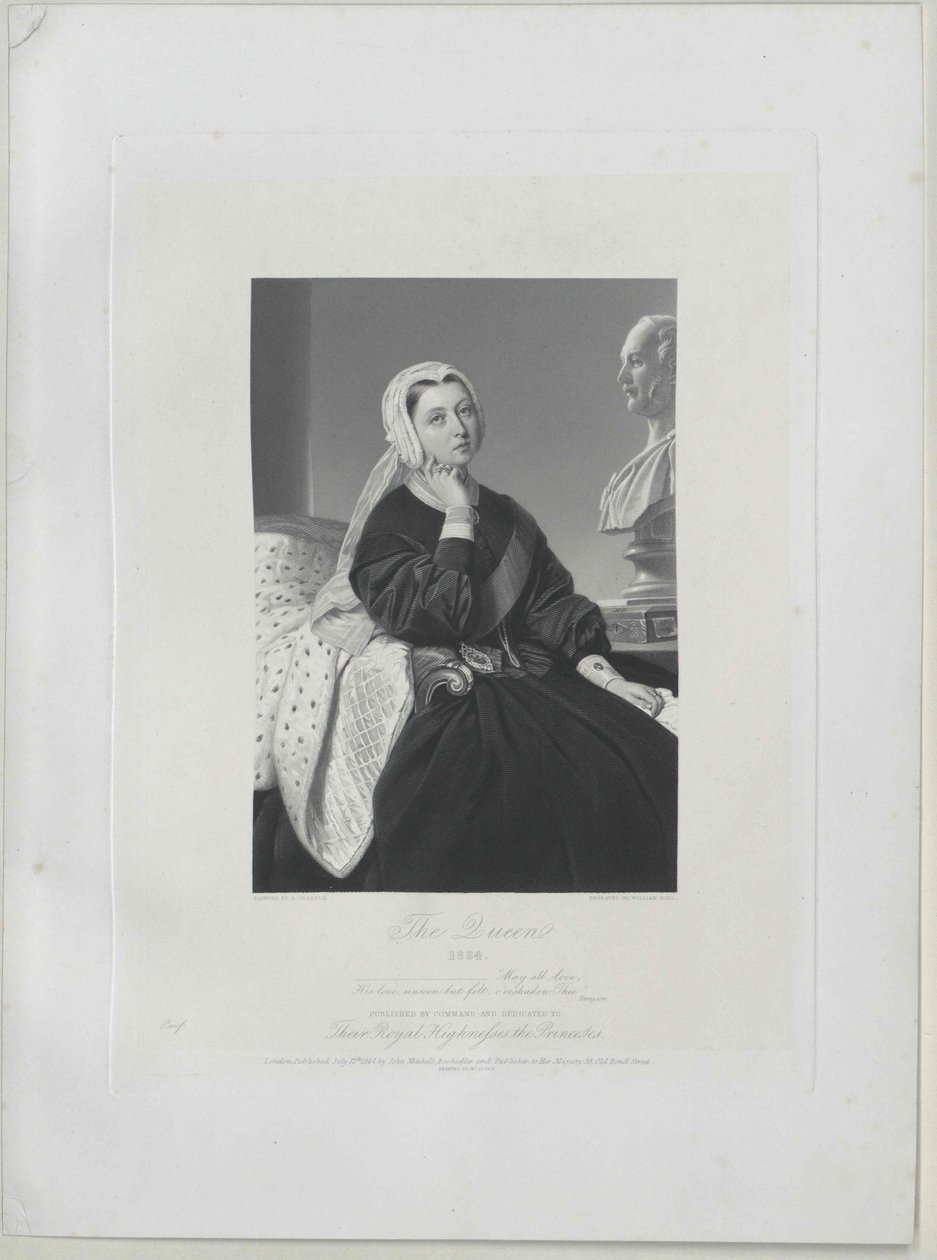 Królowa Wielkiej Brytanii Wiktoria autorstwa Artist Unknown