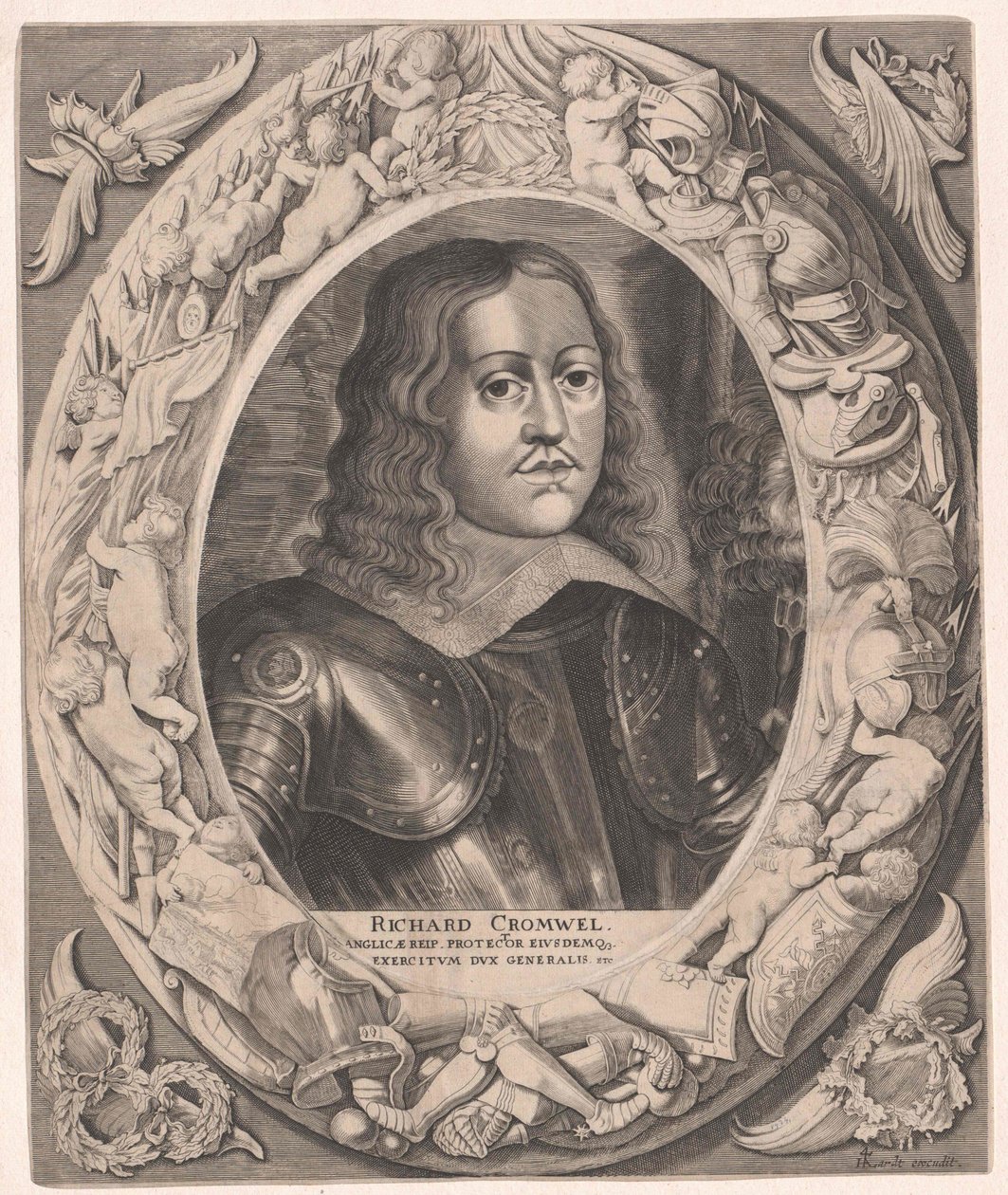 Richard Cromwell autorstwa Artist Unknown