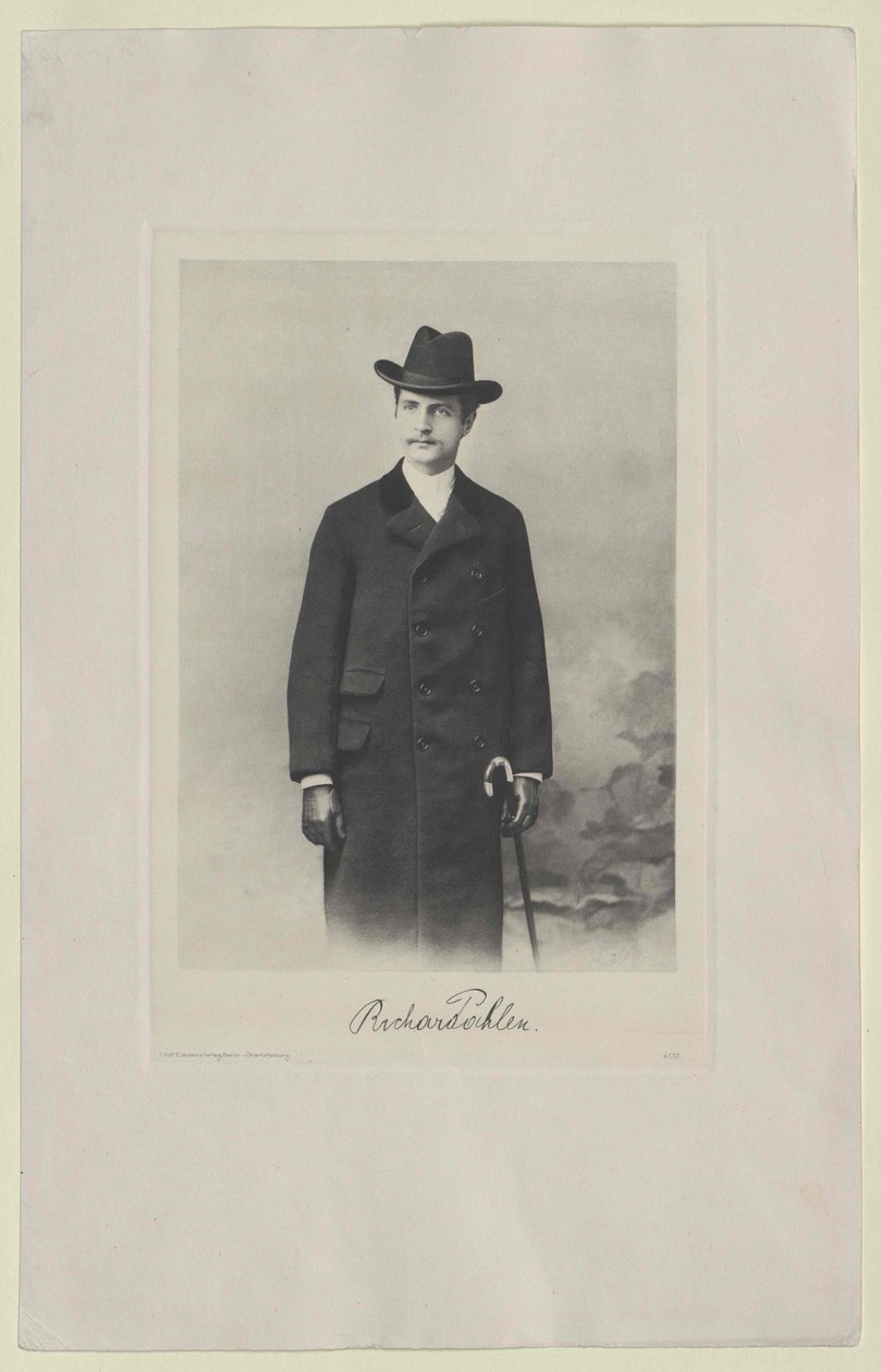 Richard Pahlen autorstwa Artist Unknown