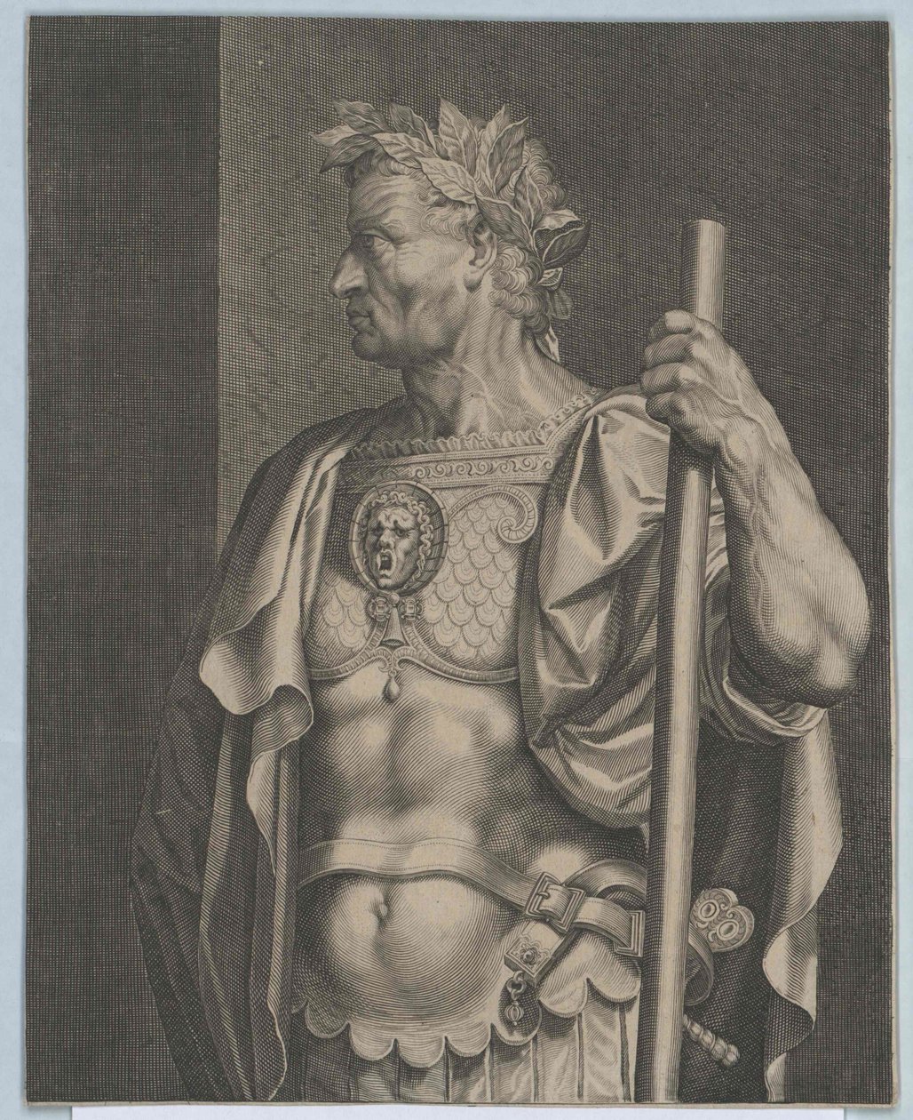 Rzymski cesarz Galba autorstwa Artist Unknown